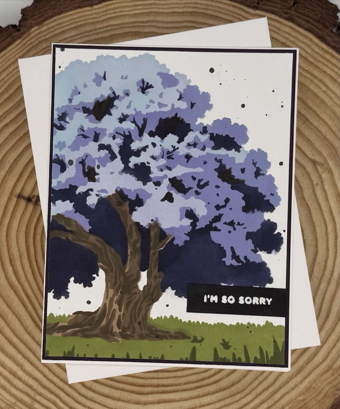 The One Stencil That Works With Every Color – Altenew Strong Oak Layering Stencil Review