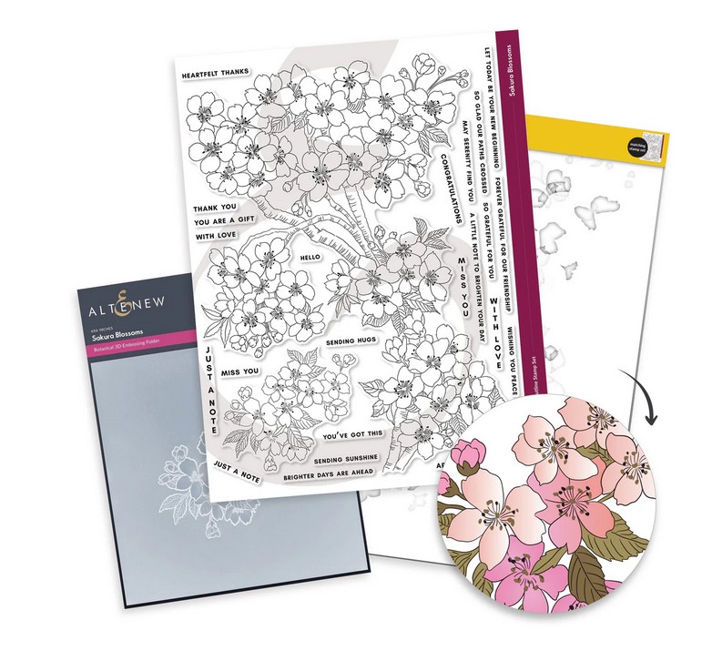 Altenew April 2026 Release: Sakura Blossoms Is the Stamp Set You Need This Spring